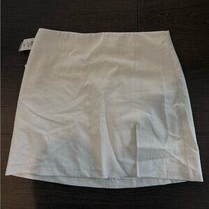 Aritzia Sunday Best White Mini Skirt